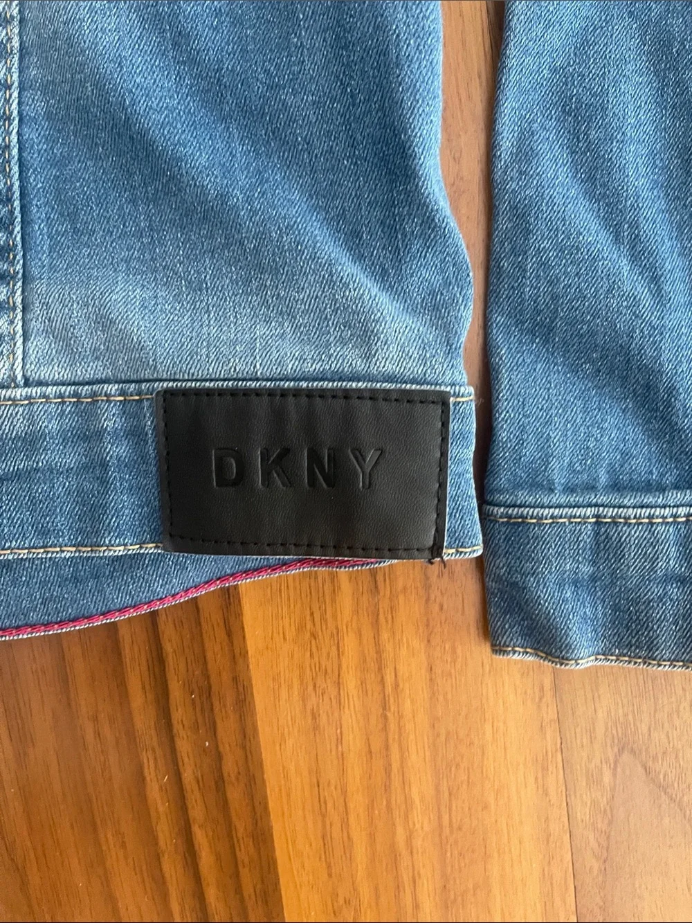 DKNY Lightwash Denim Jean Jacket -Size 6